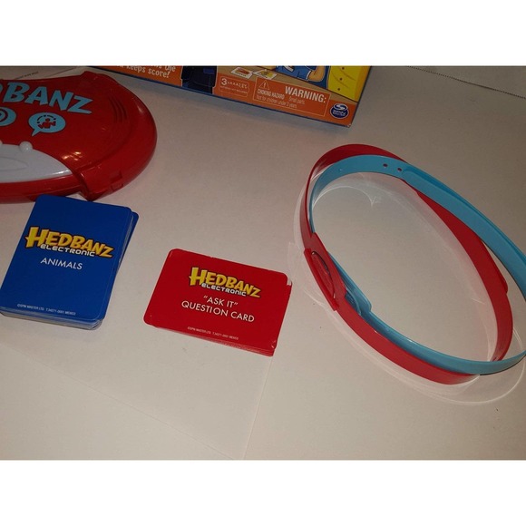 Electronic Talking Hedbanz Board Game Spin Master Complete - Picture 8 of 8